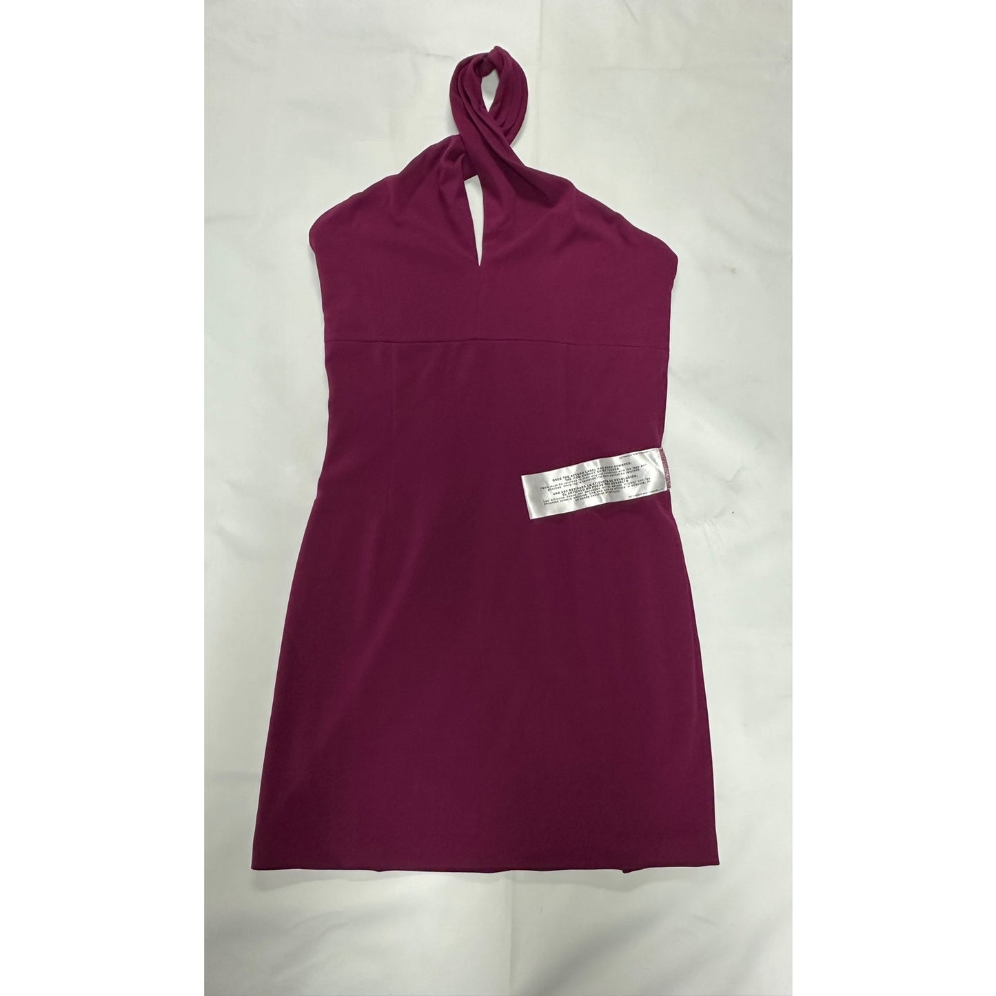 Dress the Population Women's Ryan Bodycon Mini Dress Sz L ~ Dark Magenta
