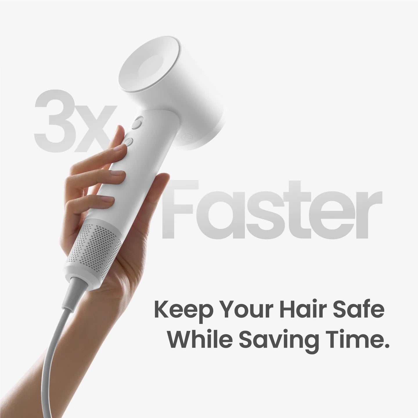 Laifen Hair Dryer Swift SE, 200 Mil Negative Ionic Blow Dryer #LFSE-WHG-US NIB