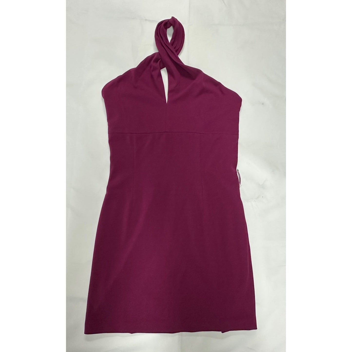 Dress the Population Women's Ryan Bodycon Mini Dress Sz L ~ Dark Magenta