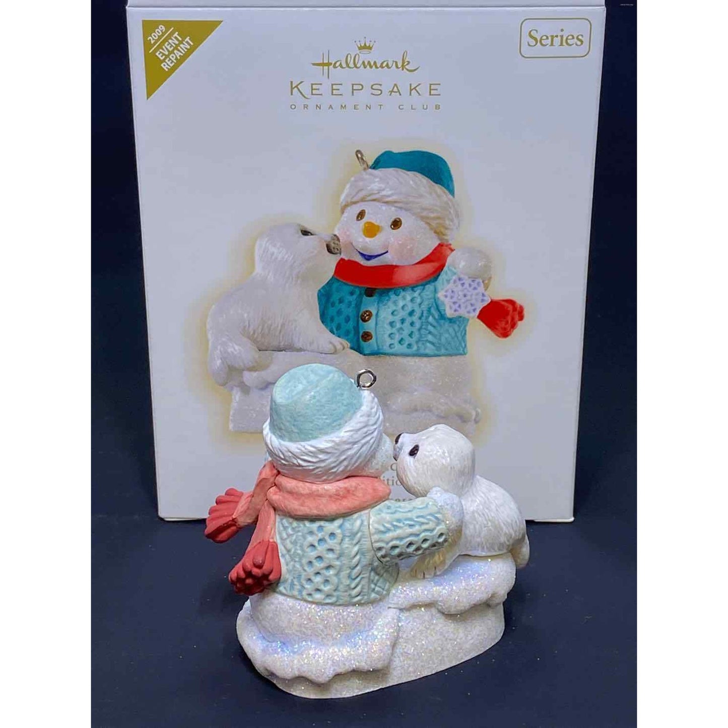 Hallmark 2009 Snow Buddies Repaint of 12th ornament New in Box