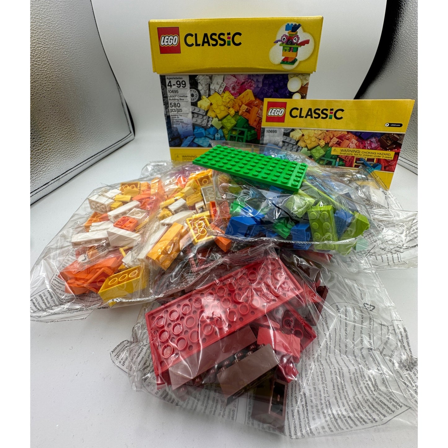 LEGO 10695 CLASSIC: Creative Building Box Special 580 pc Set NEW