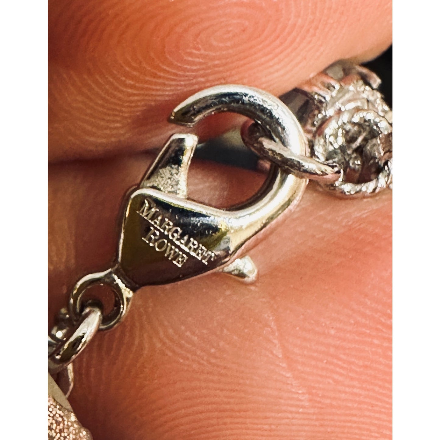 Incredible Margaret Rowe Couture Crystal Necklace w/ Huge Crystal Drop Pendant
