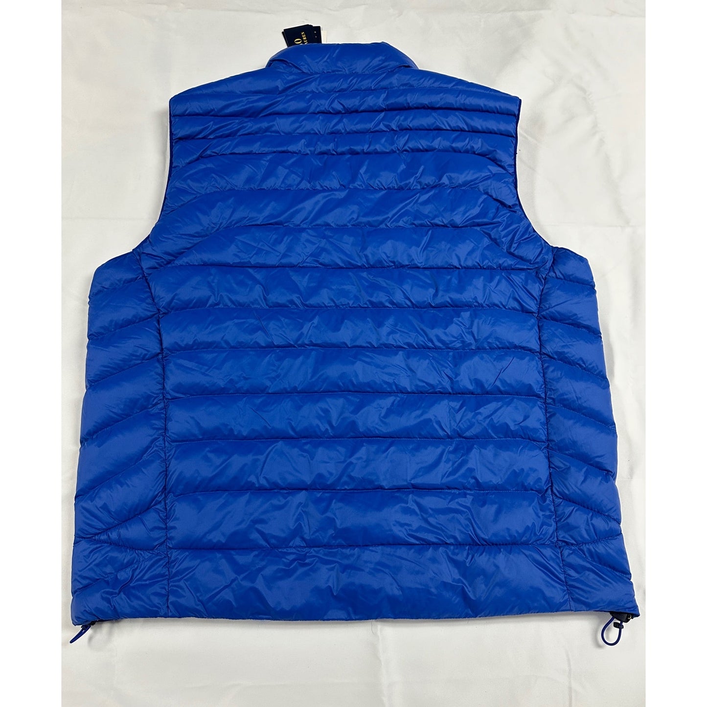 Polo Ralph Lauren Packable Full Zip Puffer Lightweight Vest Blue Size XL