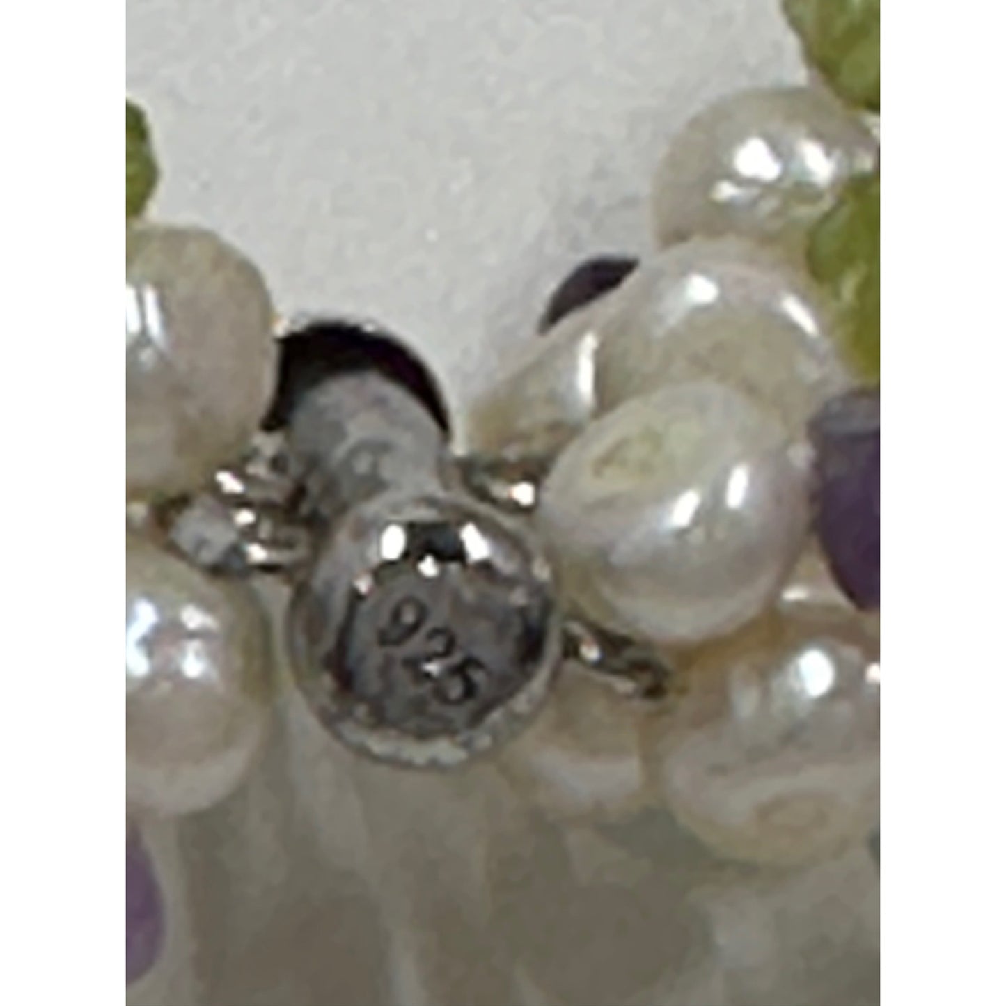 Ross-Simons Multicolored Pearl & Gemstone Torsade Necklace with Sterling Silver