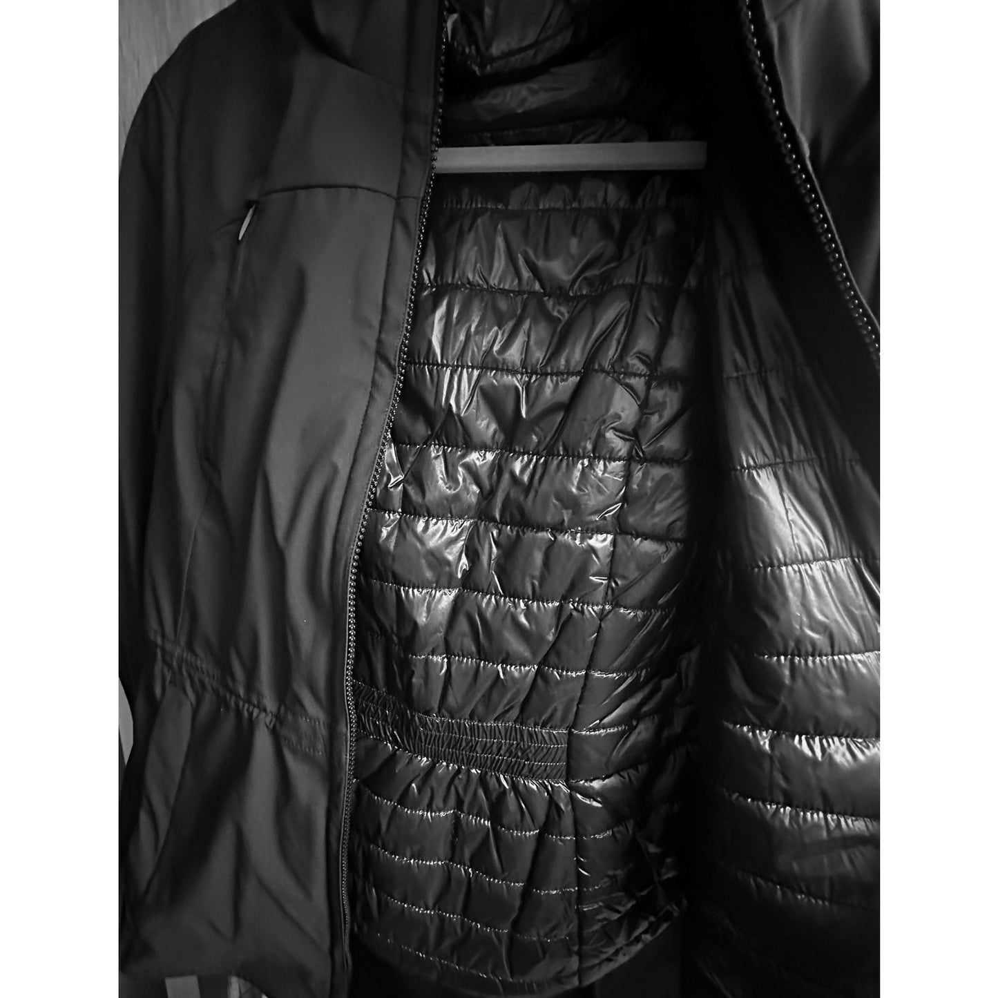 Cole Haan Women's Jacket Coat Three-in-one Transitional Jacket Vest NWT Sz L $300