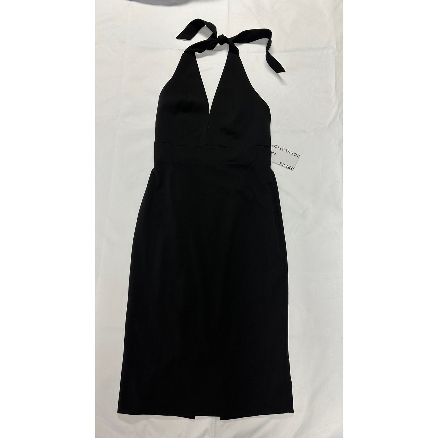Dress the Population Vanessa Halter Body-Con Dress Sz M - NWT