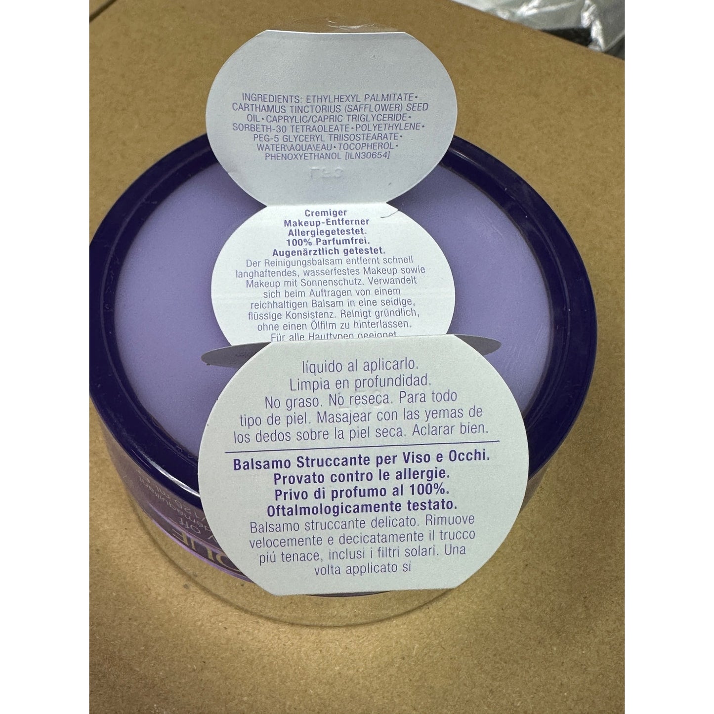 NEW 6 Pack ~ Clinique Take The Day Off Cleansing Balm 3.8 oz Womens Skin Care 6 Pack
