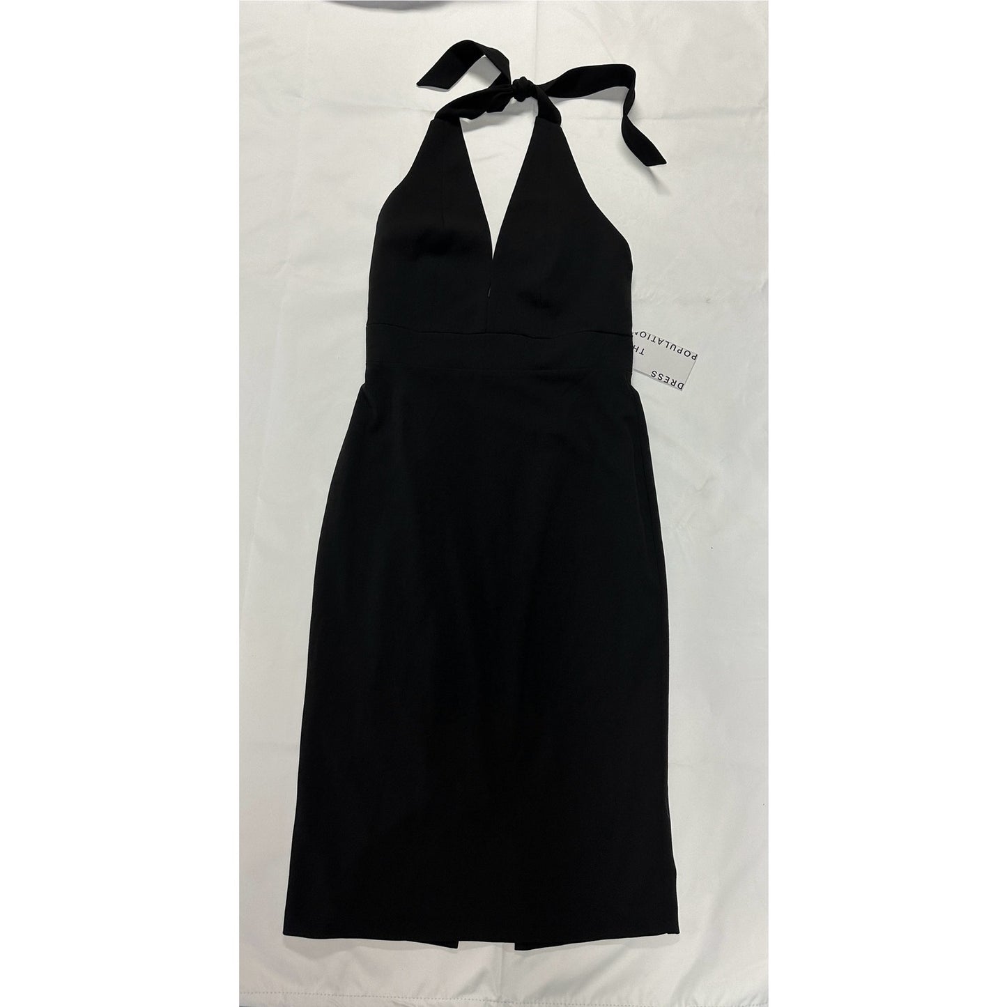 Dress the Population Vanessa Halter Body-Con Dress Sz M - NWT