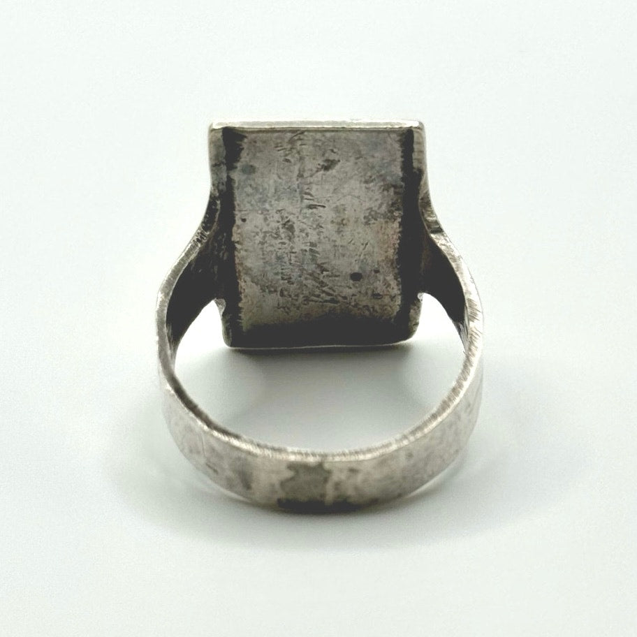 Vintage Sterling Silver 1942 McKinley High School Ring Size 10 Hand Made