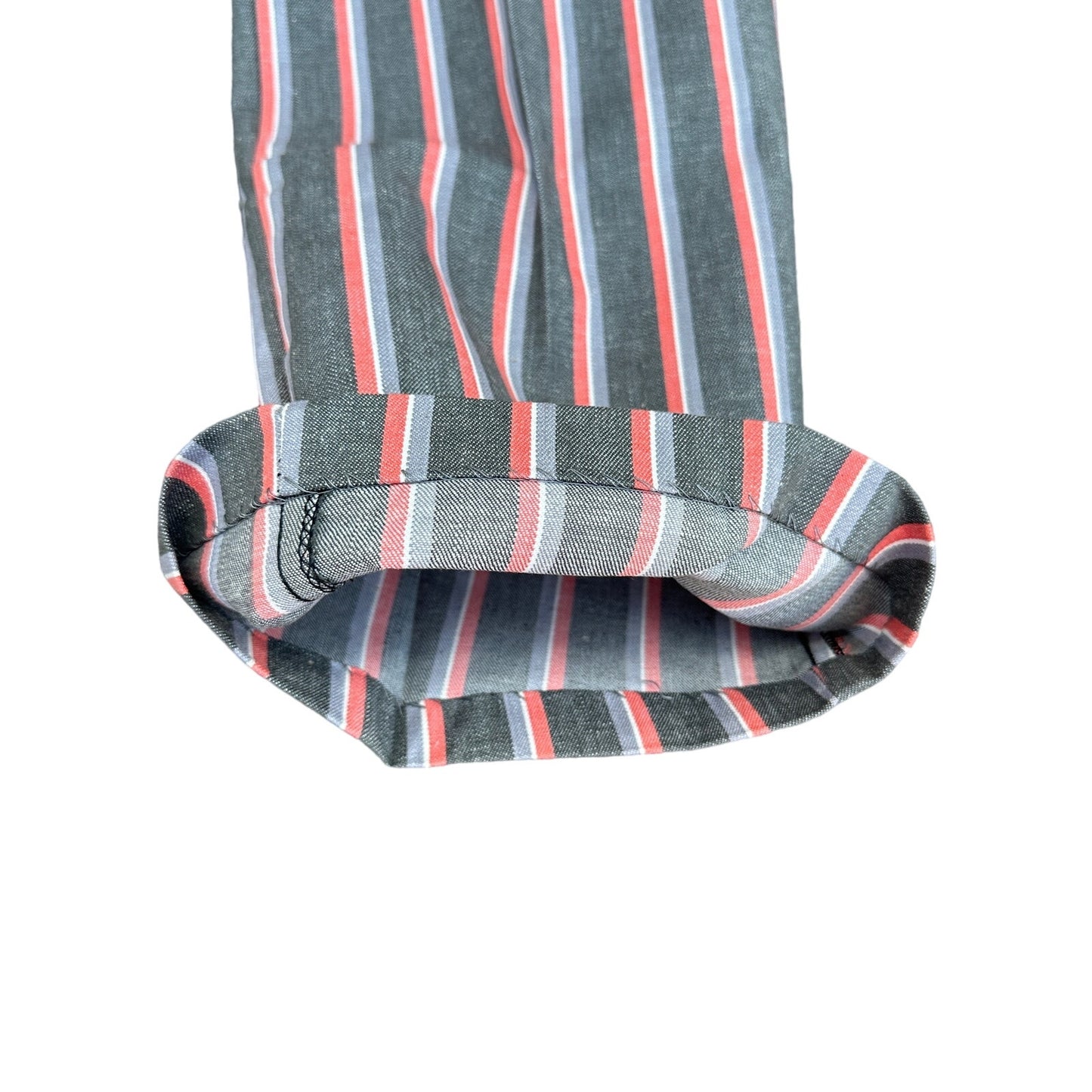 American Vintage Towncraft Funky Salt & Pepper Striped Mens Pants / Jeans NWT 38