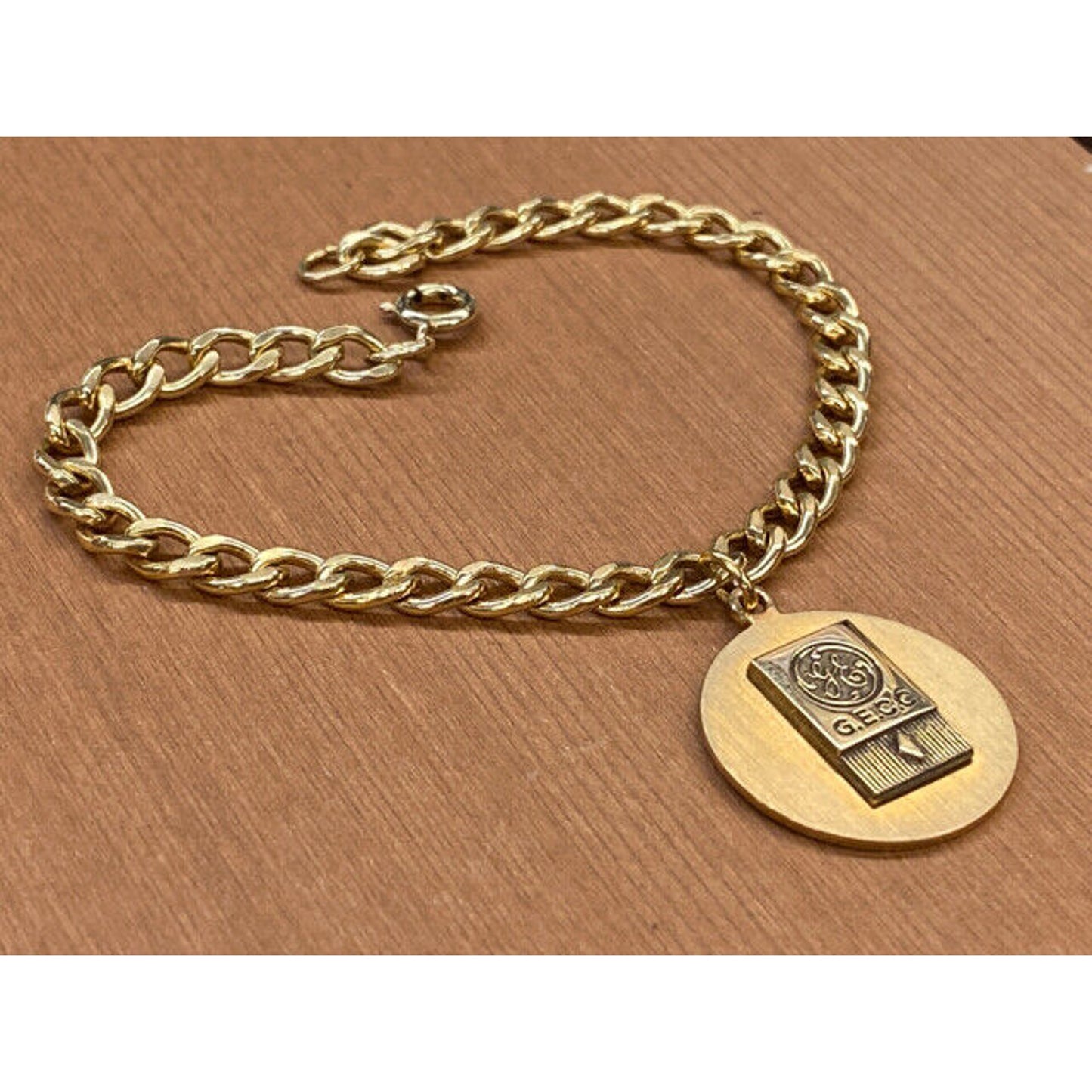 Vintage GE General Electric Charm Bracelet GOLD FILLED
