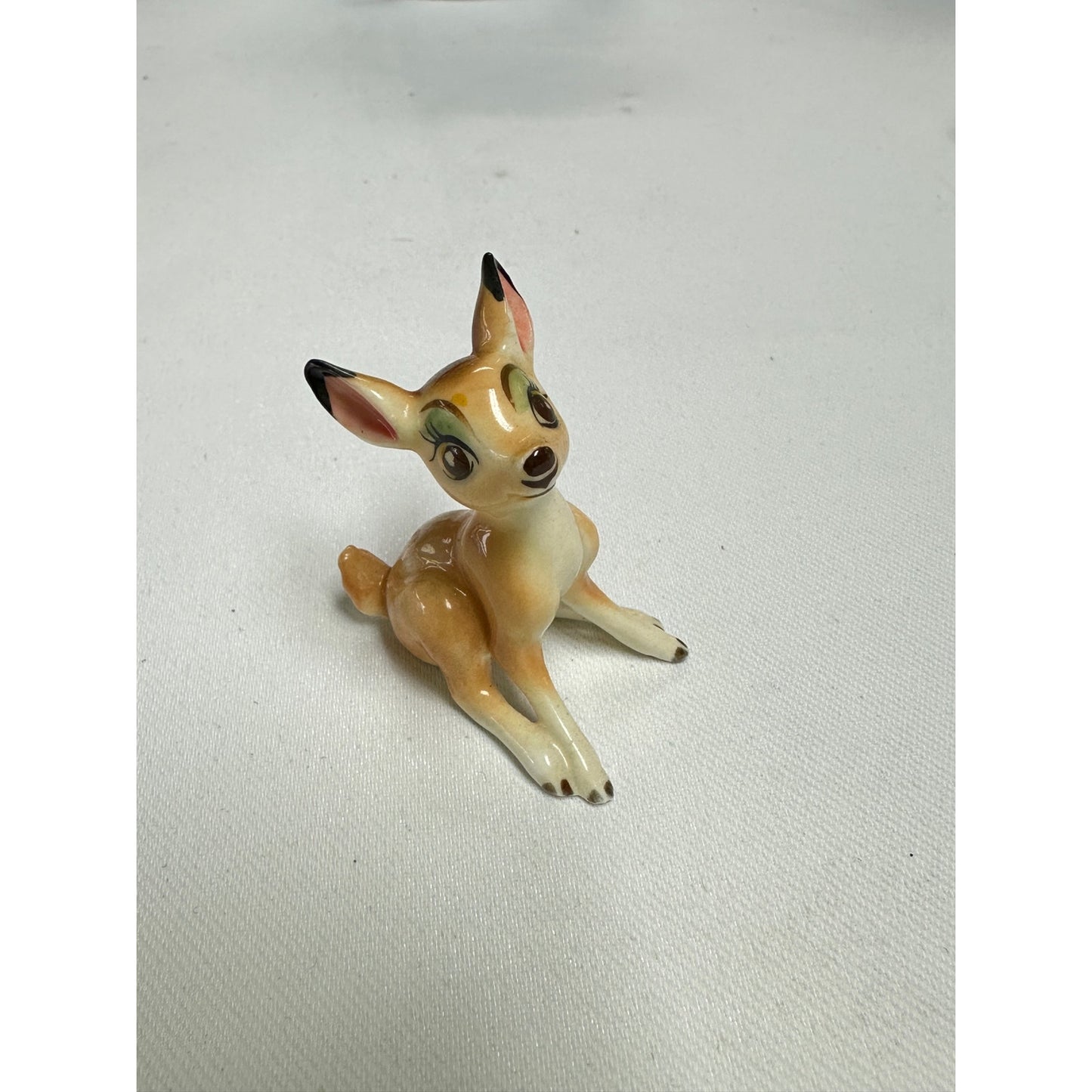 Vintage  Bambi Fawn Deer Bone China Miniature Figurines