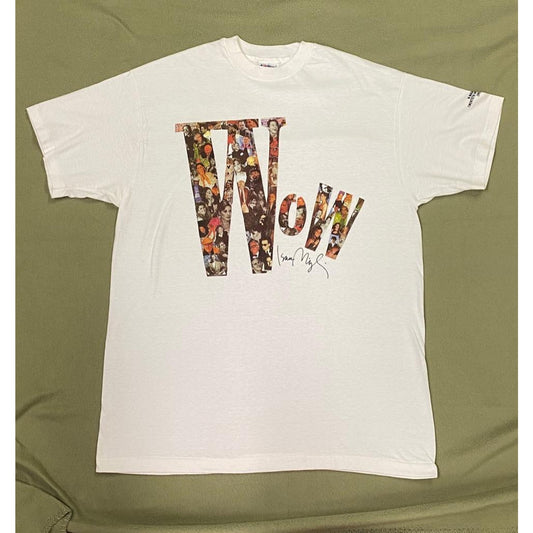 Vintage Isaac Mizrahi WOW ~ W Magazine 20th Anniversary T Shirt Sz L