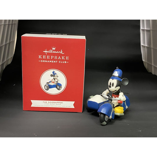 Hallmark 2019 Member Exclusive The Dognapper Disney Mickey Mouse Ornament-New