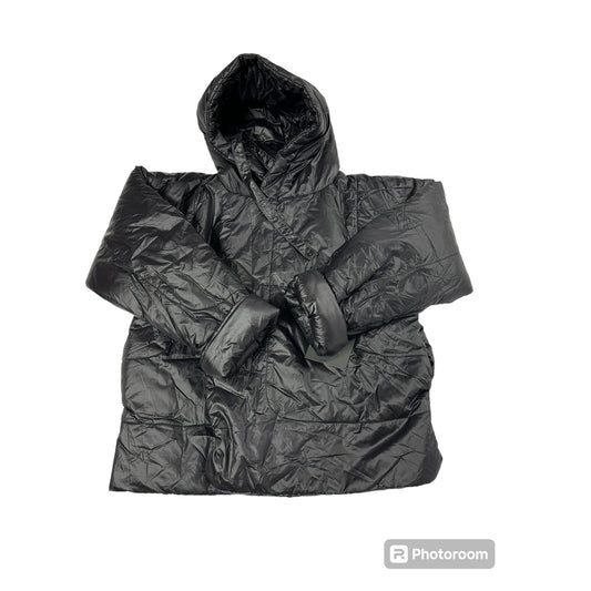 Norma Kamali Women's Hooded Sleeping Bag Coat Short
