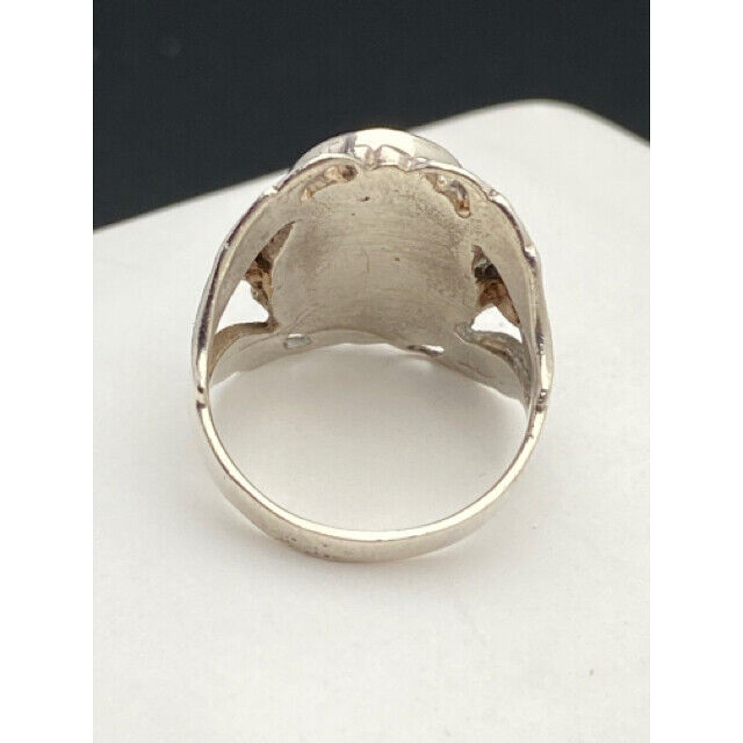 Sterling Silver Turquoise Blue Stone Ring Size 5