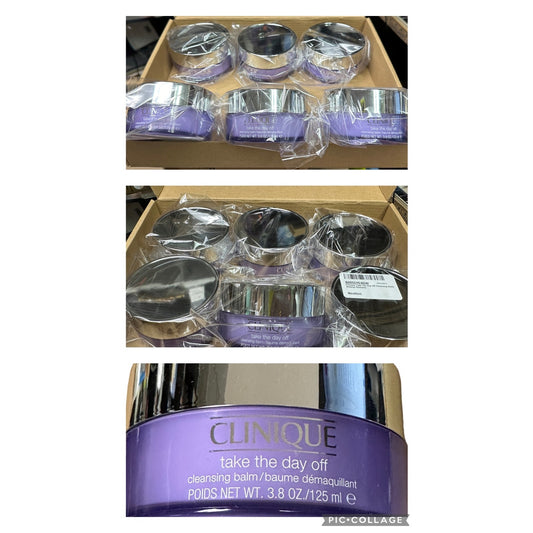 NEW 6 Pack ~ Clinique Take The Day Off Cleansing Balm 3.8 oz Womens Skin Care 6 Pack