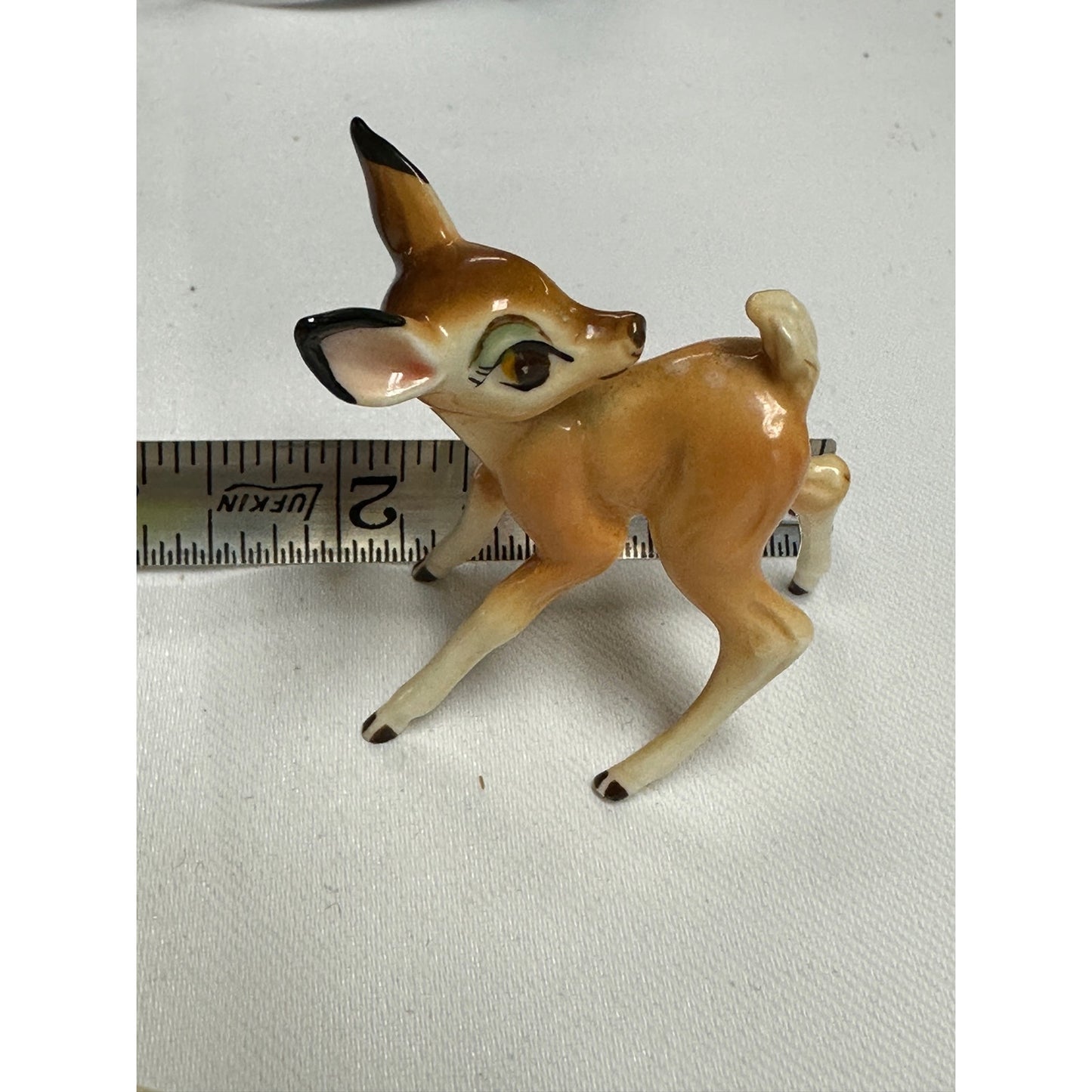 Vintage  Bambi Fawn Deer Bone China Miniature Figurines