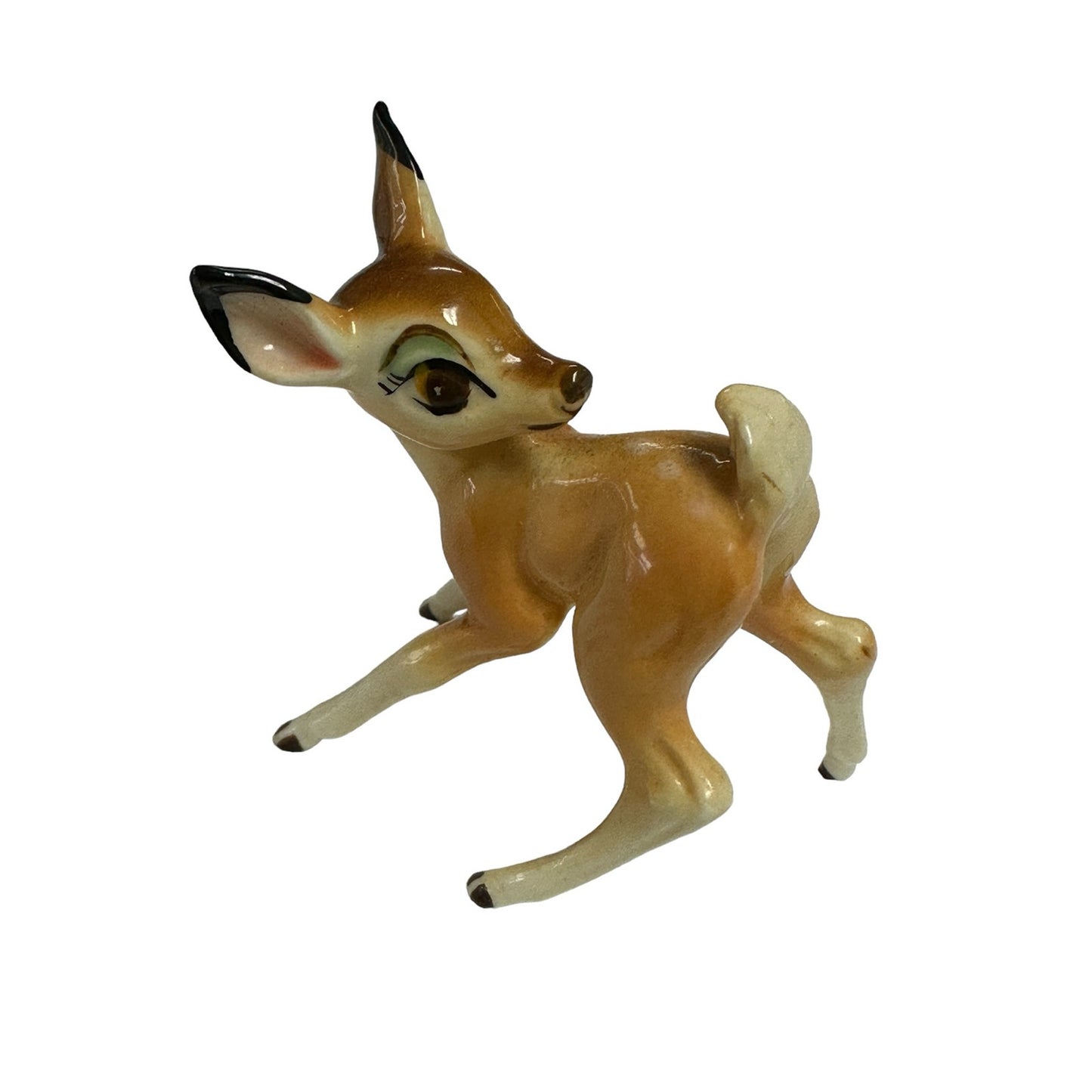 Vintage  Bambi Fawn Deer Bone China Miniature Figurines