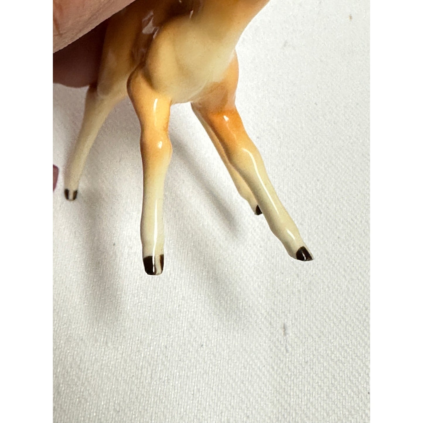 Vintage  Bambi Fawn Deer Bone China Miniature Figurines