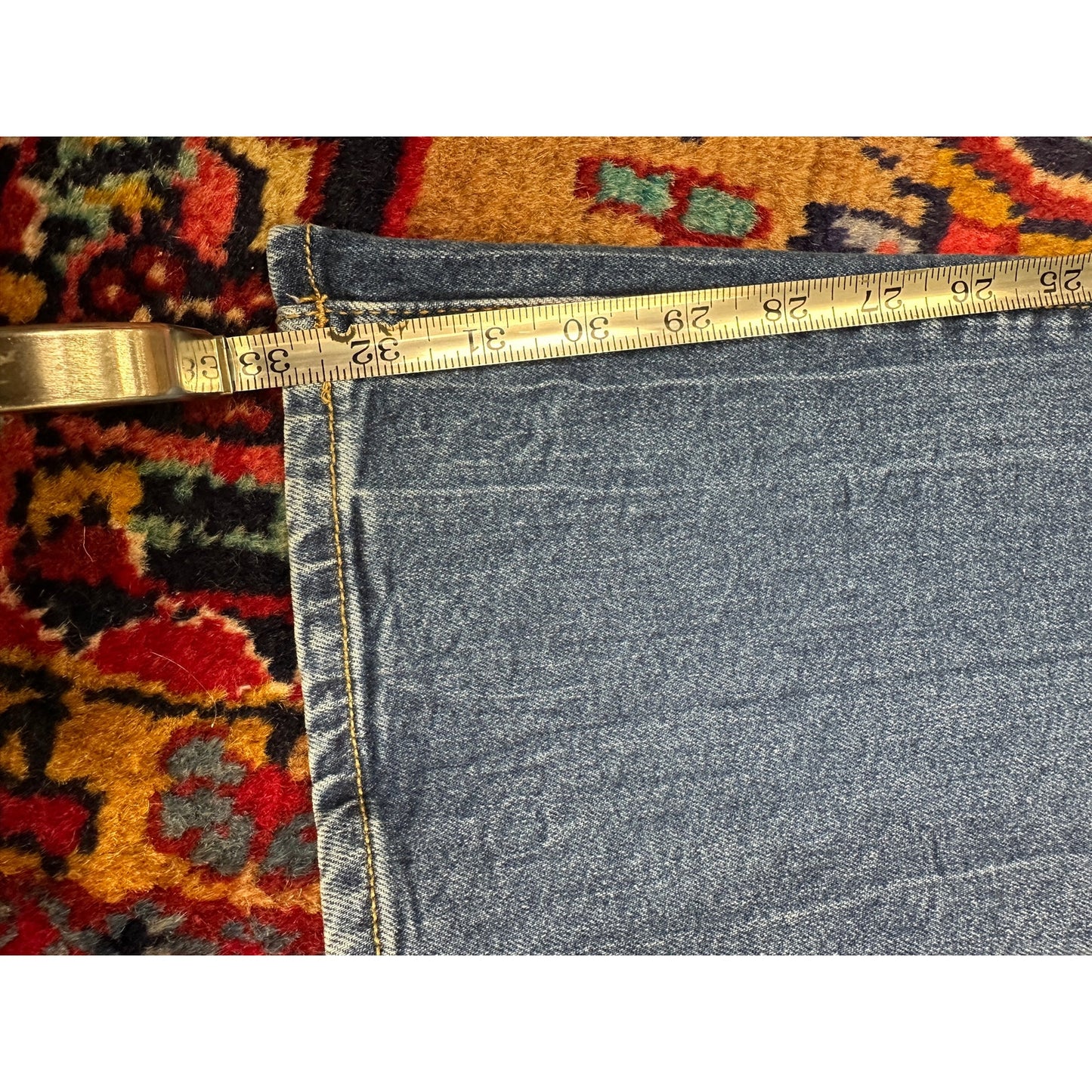 True Religion Becca Mid Rise Boot Cut Flap Pocket Denim Jeans W29 Stretch NWT