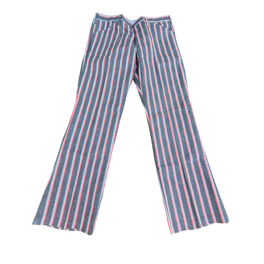 American Vintage Towncraft Funky Salt & Pepper Striped Mens Pants / Jeans NWT 38